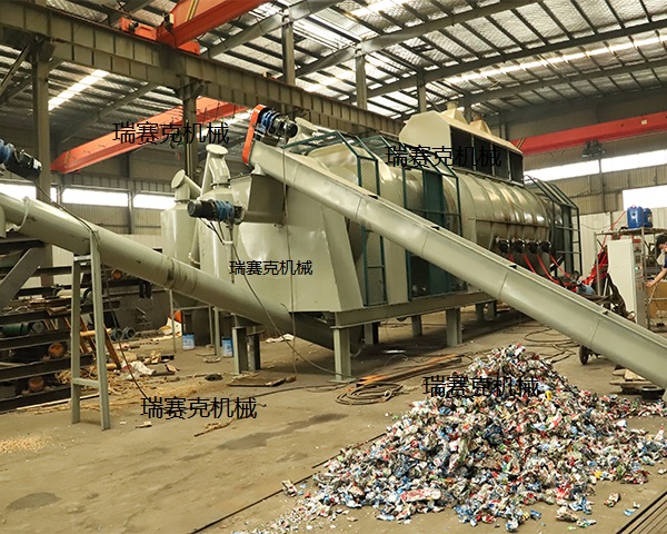 连续式炭化炉之热解除漆炉的工艺介绍